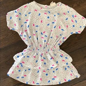 Fun Print Dress w/ Elastic Waist detail.